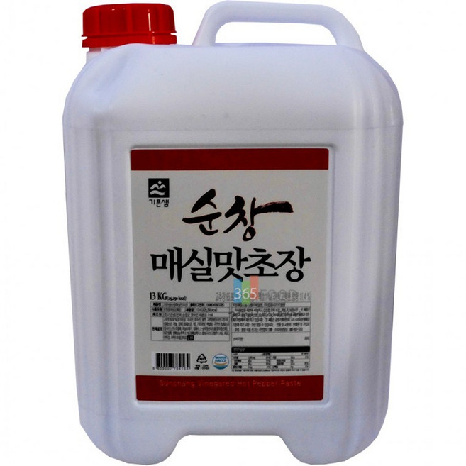기픈샘 순창 매실맛 초장 13kg, 1g, 1개