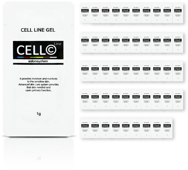 셀라인 리얼케어 스페셜케어 크림 반영구 시술후 관리크림, 1g, 50개