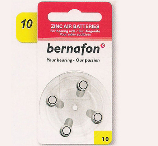 버나폰 보청기배터리 노란색 10번 한박스 (40알), 1개, 원상 스토어 본상품선택