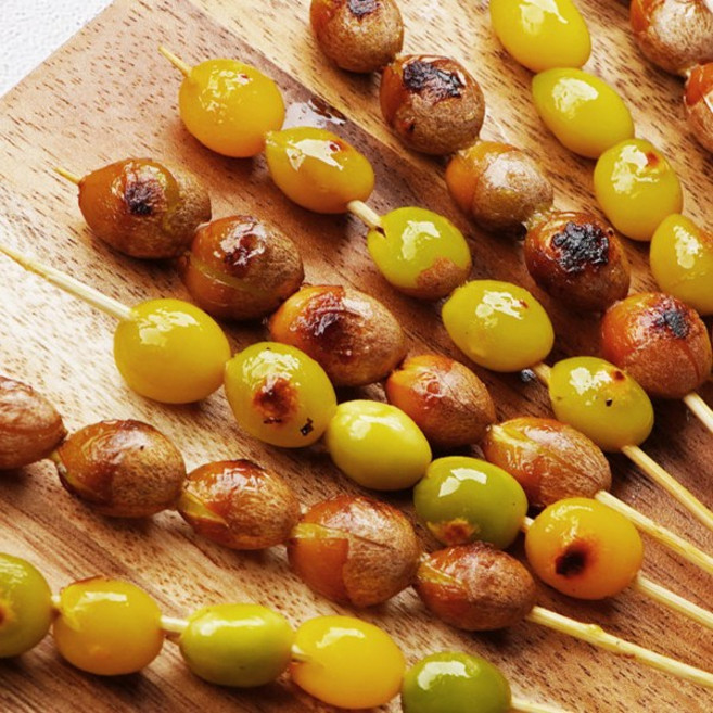 단짠예찬 국내산 껍질 깐 은행꼬치 320g(40꼬지), 2개