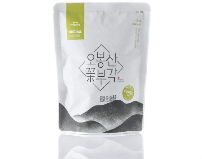 오봉산꽃부각 오리지널맛 30g 4봉+새우맛 30g 4봉+매운고추맛 30g 4봉, 1개