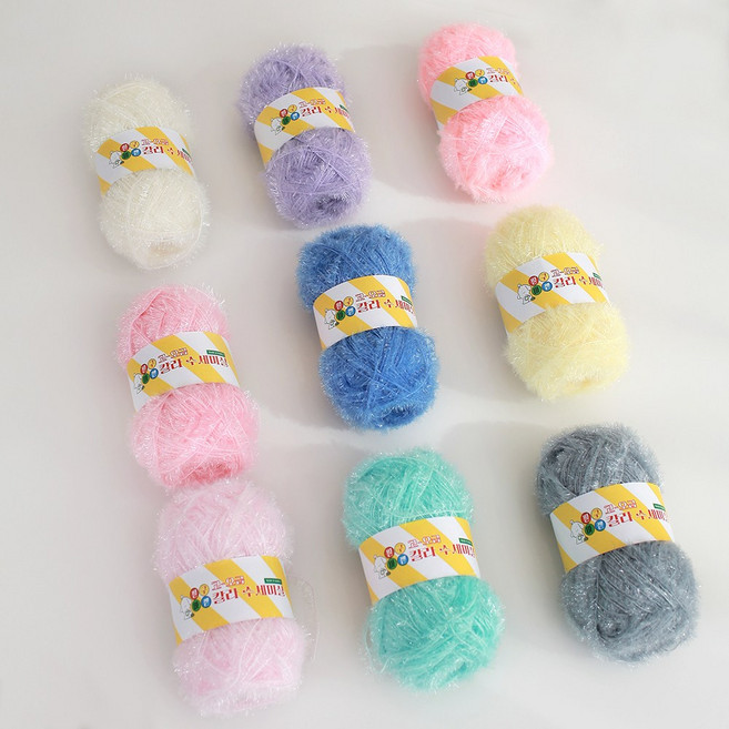 필구마켙 고오급 수세미 실 80g 50종, 10 터키, 1개