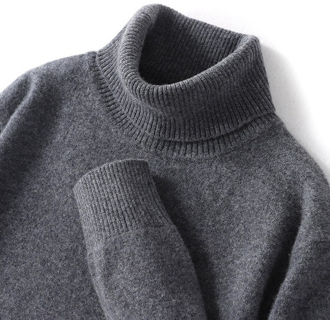 WPUY 캐시미어 100 목폴라 남자캐시미어니트 울니트 3XL 빅사이즈 캐시미어니트 스웨터 심플 무지 남성 터틀넥니트 남자 폴라티 목폴라티 목티