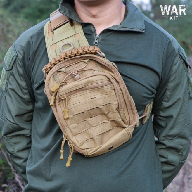 [워키트] 밀리터리 데저트 슬링백 군용 사막 훈련 전술가방 야전 밀리터리백