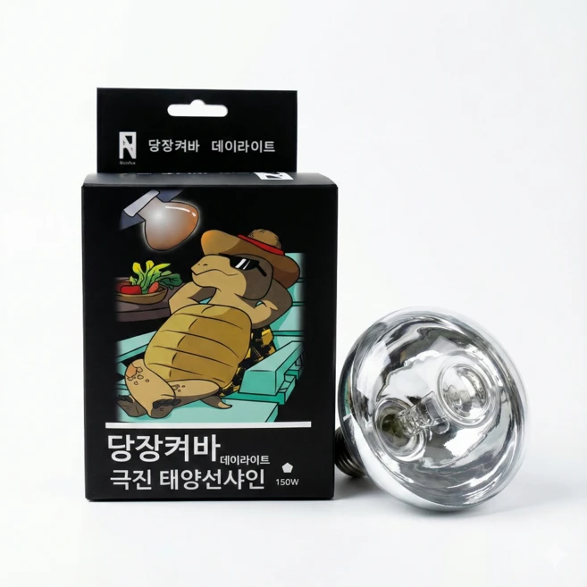 당장켜바 극진태양선샤인 데이라이트스팟 150W 파충류램프, 1개 - 쿠팡