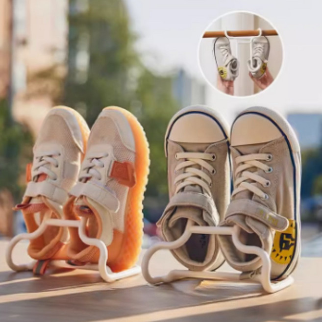 에이필미 깔끔한 스탠드 아기 신발 정리대 신발장 정리 슈즈렉, 5P, 핑크