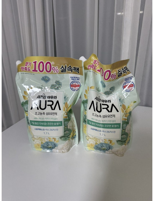 샤프란 아우라 리필 스모키머스크 2개, 1.7L, 3세트