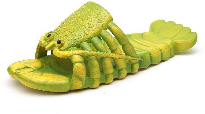 가재 여름 슬리퍼 엽기 웃긴 랍스타 욕실 신발 미끄럼방지