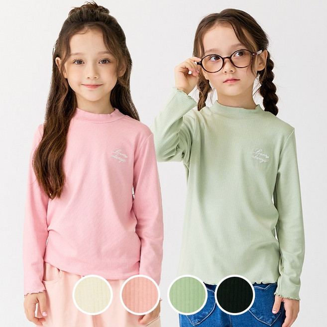 베베쥬 소프트터틀넥티셔츠