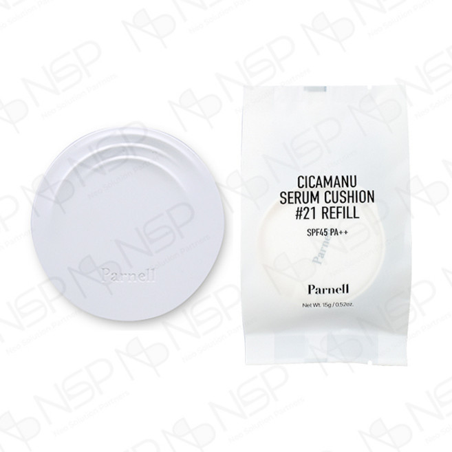 파넬 시카마누 세럼쿠션 세트 (본품21호 15g 1개 +리필21호 15g 1개)