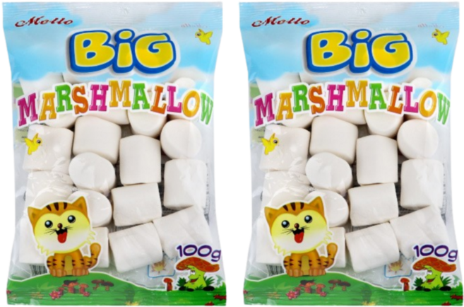 Mello 머쉬멜로우 빅, 100g, 2개