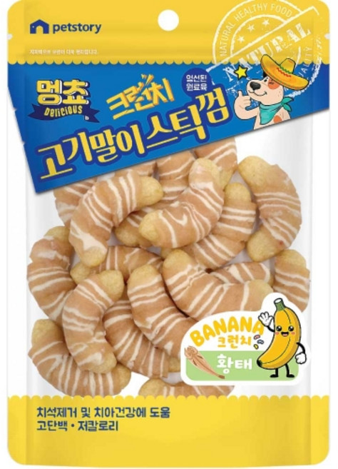 멍쵸 바나나크런치 황태 150g 박스30, 1개, 기타