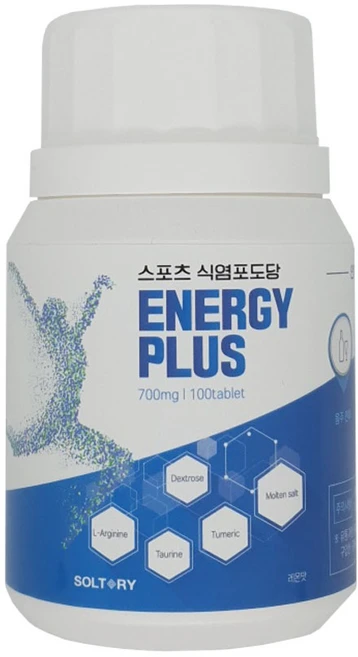 구구솔트 스포츠 식염포도당 에너지플러스, 100정, 1개 - 쿠팡