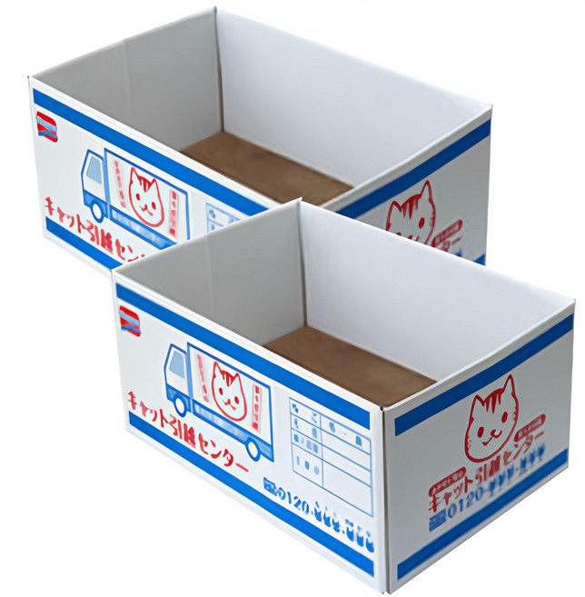 마약박스 평판형 스크레쳐, 택배차, 2개