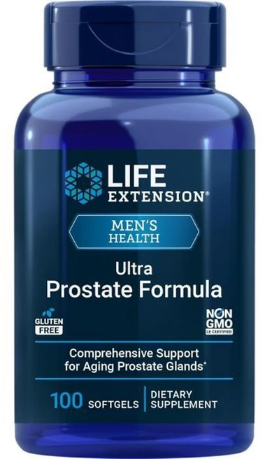 라이프익스텐션 Life Extension Ultra Prostate Formula 100 Softgels Natural Supplement for Men, 1개, 100회분 - 쿠팡