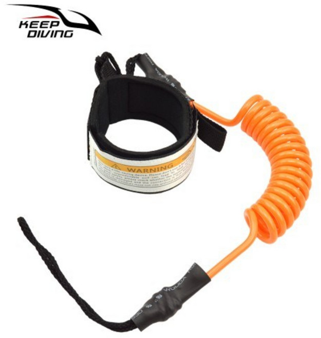 서핑보드 리쉬 패들 서핑 리시 코드 안전로프 수상 스키 보드 경인 로프 JBA, JBA32 주황색