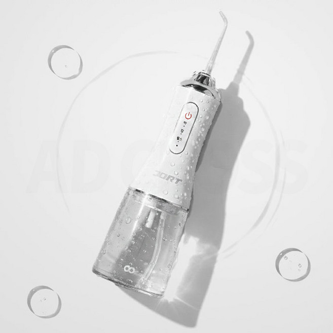 [인포벨]TV홈쇼핑정품 애드크로스 심현섭 독일 도르트 쏘고쏘고 워터 구강세정기 휴대용 충전 물치실 치아관리, 1세트