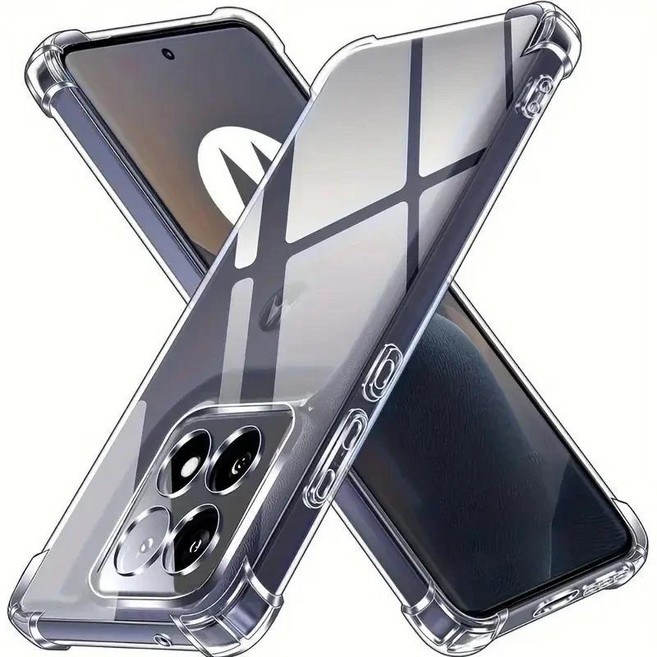 모토로라 엣지 퓨전 프로 네오 모토 보호용 충격 방지 실리콘 투명 케이스