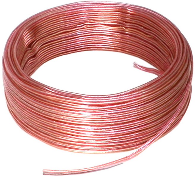 국산 투명 스피커선 30심-1롤(50m)