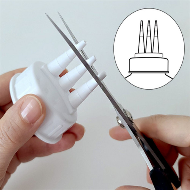 레나셀렉 잘라쓰는뚜껑 사각소스통3개 뚜껑있는소스통, (소)450ML