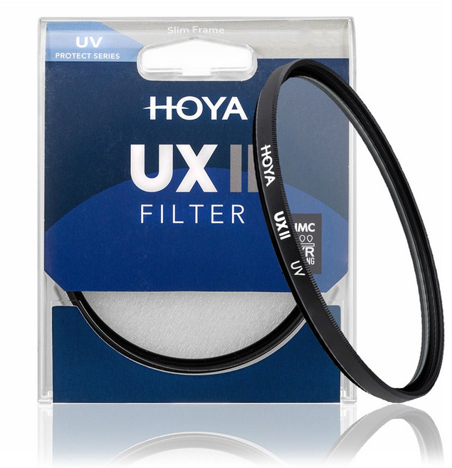 호야 UX UV II 55mm 렌즈필터 발수 반사방지코팅, 1개