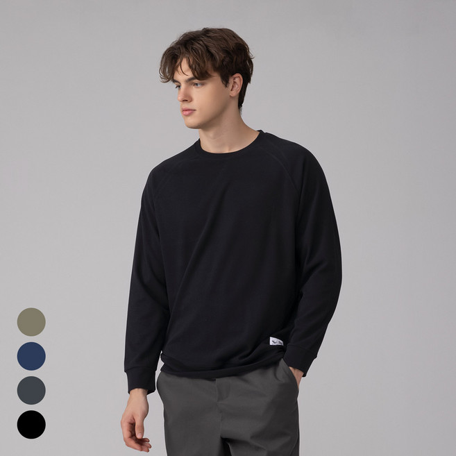 에버라스트 남자 맨투맨 티셔츠 나그랑 긴팔티