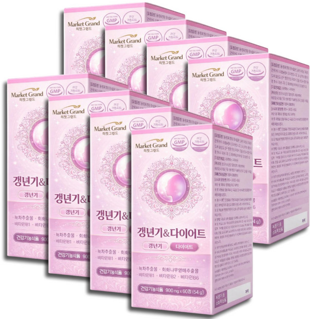 갱년기 여성 호르몬 다이어트 체지방 체중 관리 회화나무추출물, 8개, 60정