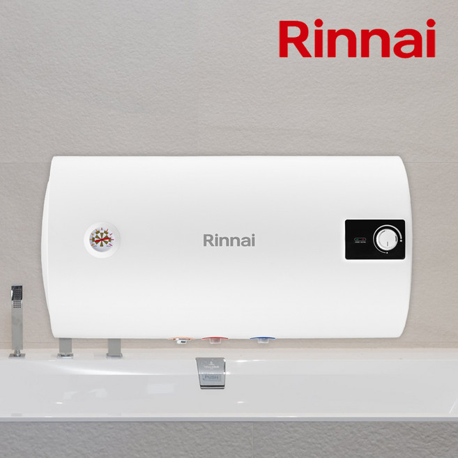 린나이 전기온수기 50리터 REW-H50INSM 벽걸이형 가로형 설치 50L, 제품만 구매
