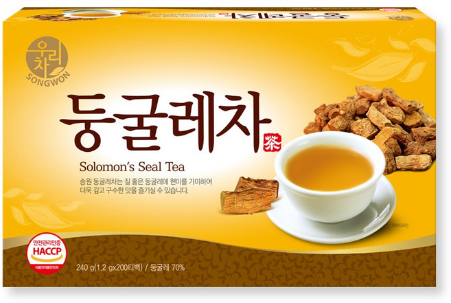 송원_둥굴레차_1.2g*200T, 1.2g, 200개입, 1개