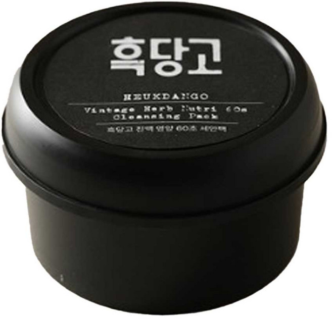 흑당고 떠서 쓰는 진액 영양 60초 세안팩 100g, 1개, 100ml