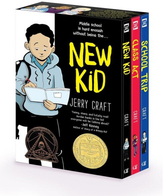 New Kid 3-Book Box Set:A Graphic Novel Collection: New Kid Class Act School Trip, Quill Tree Books