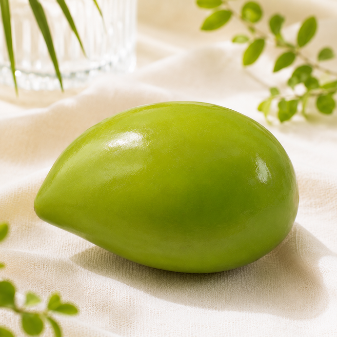 망고 슬랑이 크런치 말랑이, 1개, 60g, 초록->노랑