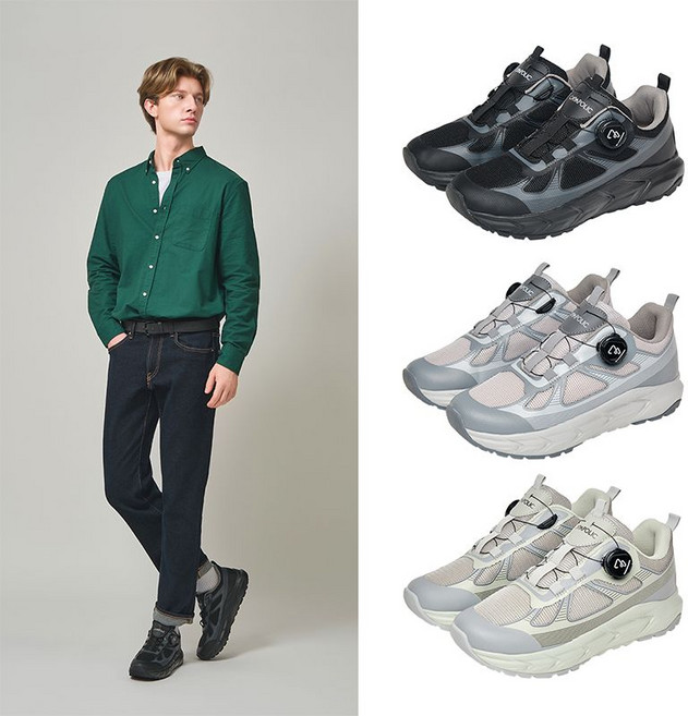 캠포릭 남성 다이얼 워킹화