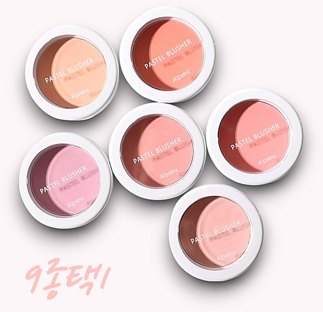 (정품) 어퓨 파스텔 블러셔, PK04_소프트 핑크_02127, 1개