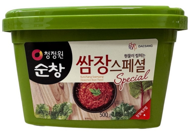 청정원 쌈장 쌈장스페셜 500g, 1개