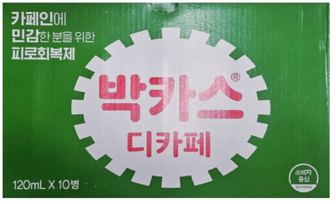 박카스 디카페액 디카페인 120ml, 1개