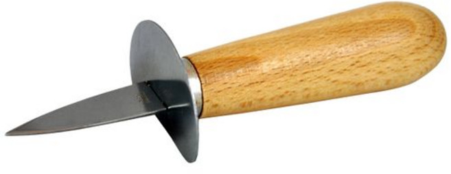 네론 커틀러리 라푸르미 5.08센티미터 날 굴 칼 네론 우 Neron Coutellerie Lafourmi 2" Blade Oyster Knife Wood Handle by N, 1개