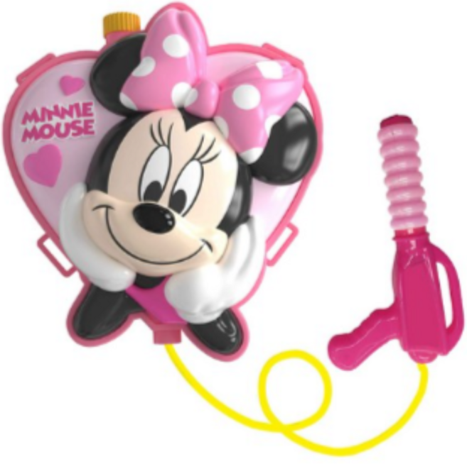 위니코니 미니마우스 하트 배낭 물총, PINK(혼합색상), 2개