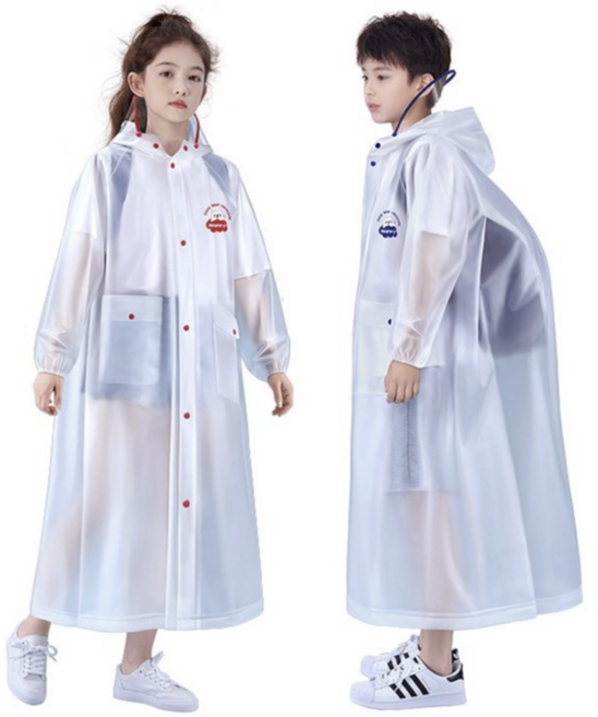 2024 초등/중등 우비 남여공용 ( 신장 100-170cm ) 7 사이즈