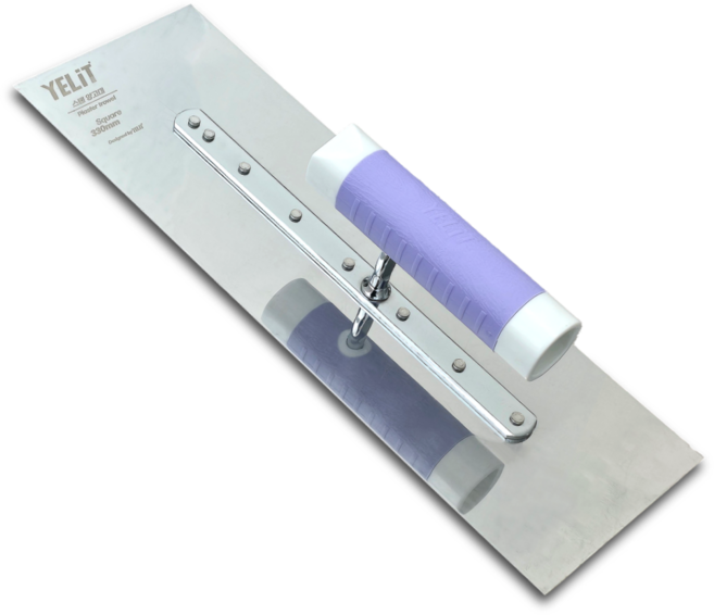 옐릿 사각 스텐 양고대 미장칼 흙손 쇠손 미장공구, 1개