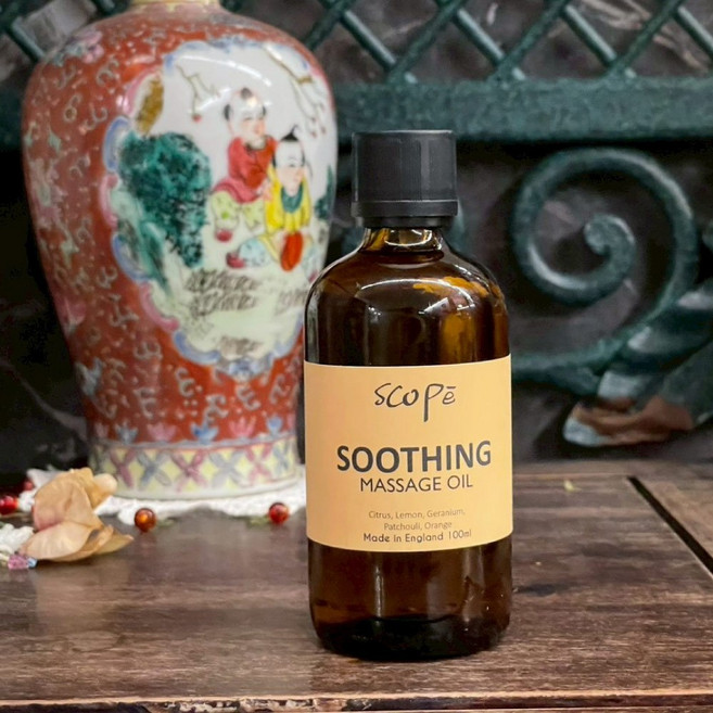 詩可貝SCOPē 舒緩英式按摩油 100ml 果香, 1個