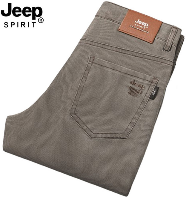 지프스피릿 남성 청바지 스트레이트 비즈니스 캐주얼 청바지 얇은 청바지 J1003