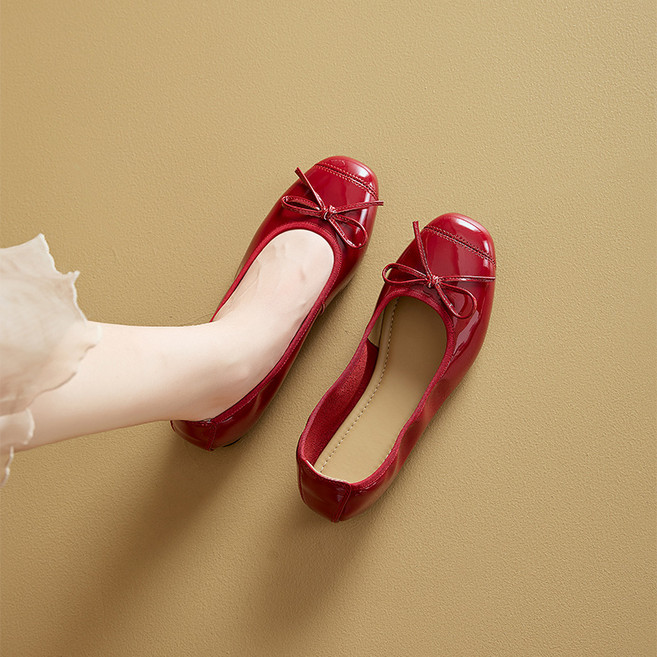 Jisham지샴 여성 구두 플랫 펌프스 캐주얼 단화