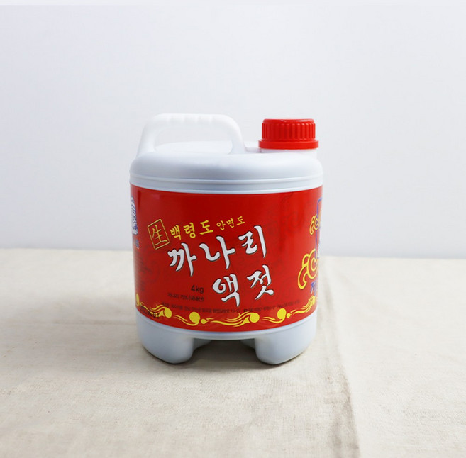 [모든반찬] 생백령도 까나리액젓(국내산) 4kg, 1개