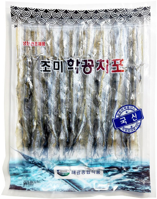 국내산 조미 학꽁치포 300g, 1개