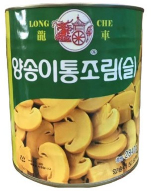 용차 양송이특편 통조림 중식통조림, 1개, 2.8kg