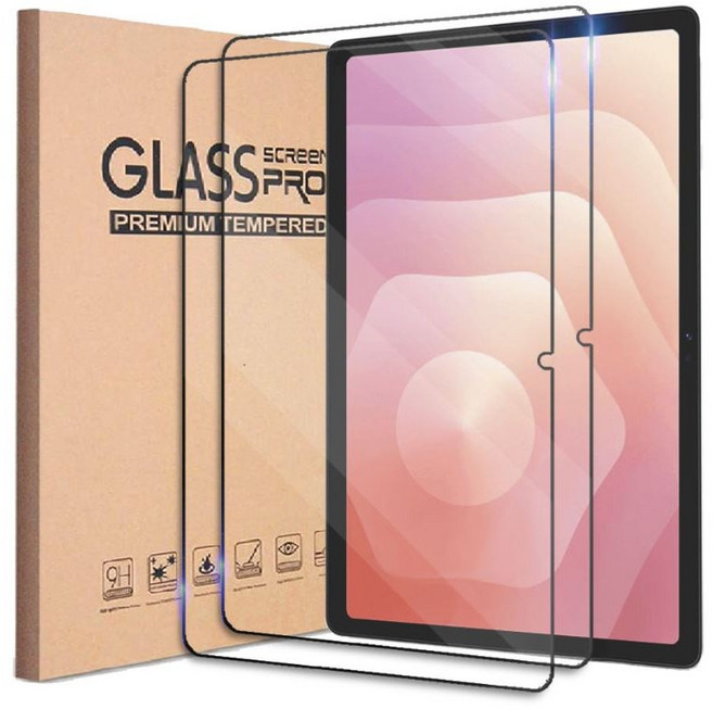 갤럭시탭 S11 / S11 울트라 Ultra 호환 9H 방탄 고강도 강화 유리 액정보호필름2장 케이스나라, 1세트