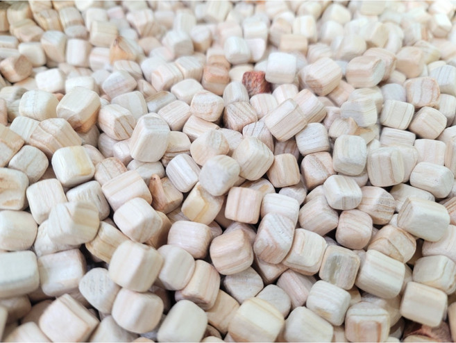 편백나무 큐브 칩 놀이세트 5KG 오감 촉감놀이 10mm 국내산 피톤치드, 1개