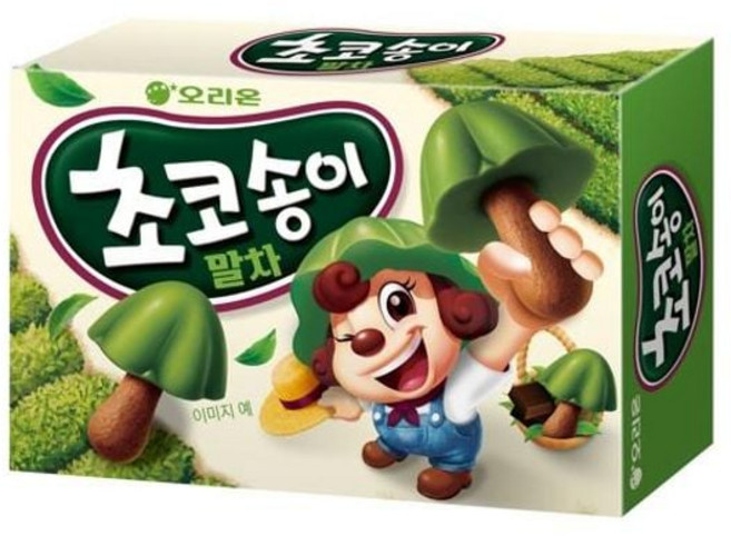 초코송이 말차케이크맛 45g 오리온, 1개
