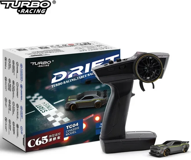 터보 레이싱 1:76 C65 리미티드 에디션 드리프트 RC카 자이로 라디오 풀 프로포셔널 원격 제어 완구 RTR 데, 01 Stand Version